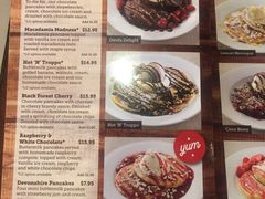 菜单-Pancakes on the rocks(Darling Harbour)