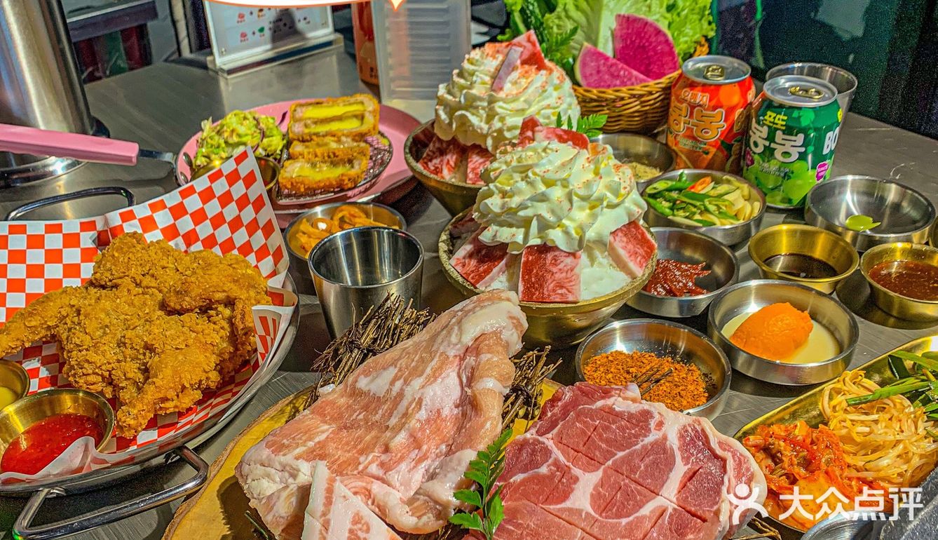 西安｜氛围感十足的首家黑猪韩式烤肉店🎀