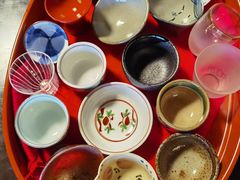 餐具摆设-料亭菊水楼