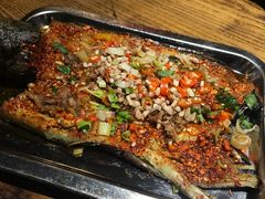 铁板肉沫茄子-成都烧烤(川大店)
