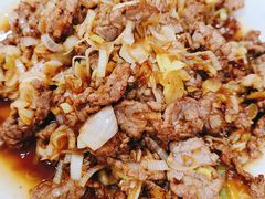 葱爆羊肉-吉祥回族饭店