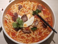 番茄牛肉刀削面-九毛九西北菜(番禺万达店)