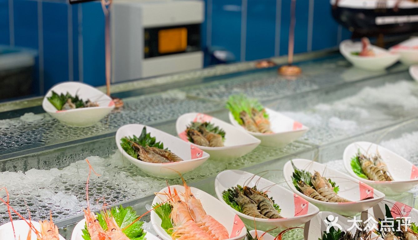 华丽丽的海鲜大餐，全部无限量畅点畅吃