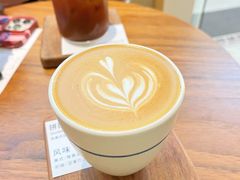 拼配豆拿铁-稀物集咖啡(徽州大道店)