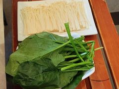 蔬菜都非常新鲜-阳坊大都涮羊肉(阳坊总店)