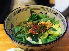 菠菜油泼面-老崔的面馆(玉函路店)