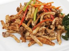 鲜虾煎酿杏鲍菇-恒盛居回族饭店