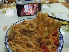 番茄鸡蛋面-白沙菜市场