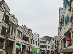 -海口骑楼小吃街