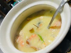 海鲜砂锅粥-阿尔法海鲜排档(爱琴海店)
