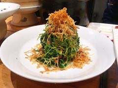 巧拌豆苗-四季民福烤鸭店(前门廊房二条店)