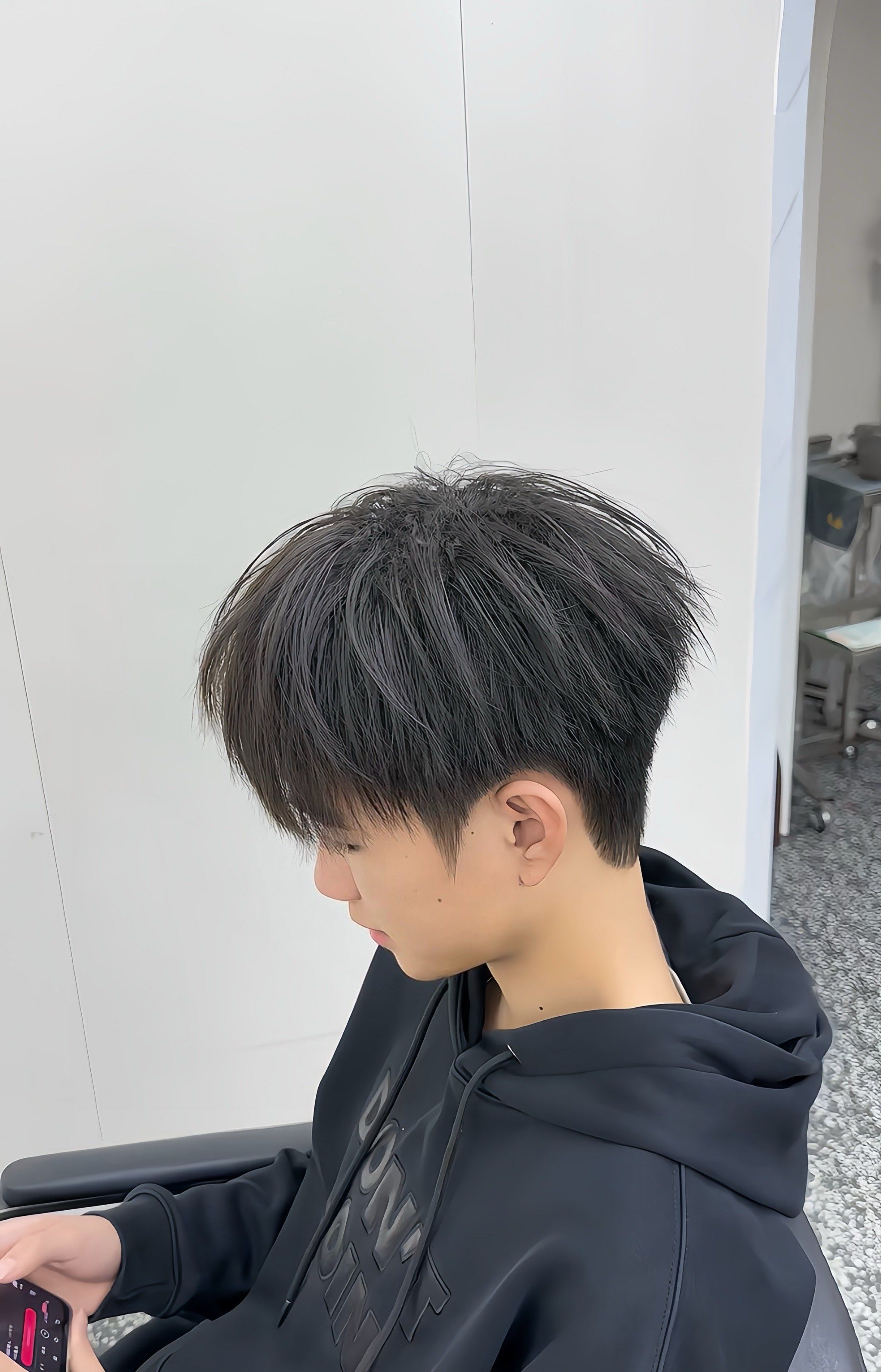 粗硬发质做这种是真的绝了 吹干就有这种蓬