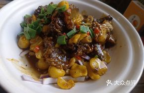 Braised Beef Steak with Chestnuts