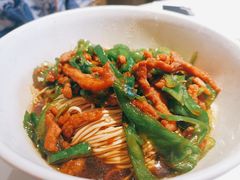 青椒肉丝盖浇面-花园茶楼(兴城西路店)