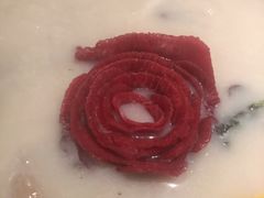 玫瑰雪花牛舌-捞王锅物料理(上海世茂广场店)