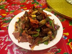 山茄护心肉-闯关东东北农家菜(崂山石老人店)