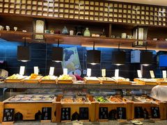 面包甜点陈列柜-松子料理(白家庄店)