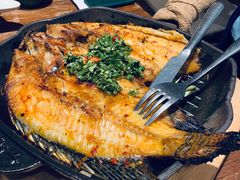 香茅草烤罗非鱼-云海肴·汽锅鸡·云南菜(美罗城店)