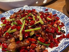 干煸辣子鸡-汉小城·老铫子藕汤·乡野湖北菜(江汉路吉庆街店)