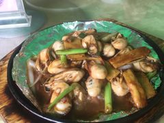 铁板生蚝-锦记私房菜馆