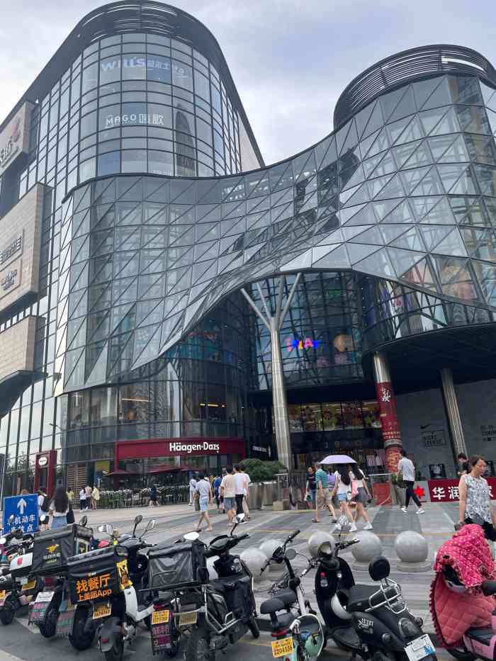 龙湖杭州金沙天街-"果然远离城中心的商场都开的好霸气好大,因.