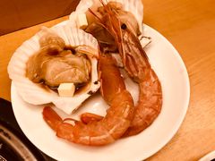 扇貝，大蝦-牛角日本烧肉专门店(小樽店)