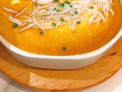 鸡蛋蒸小银鱼-楚山晓·湖北菜(武汉光谷K11店)