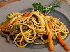 黑椒牛柳炒意面-巴别塔法餐舍(合作路店)