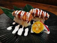 爆浆厚汁鹅肝手握-仙隐小鹿料理食堂(沙市人信汇店)