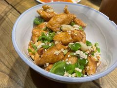 青椒油豆腐-农耕记·湖南土菜(科技园店)