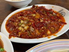 -歹歹的加个面过油肉拌面