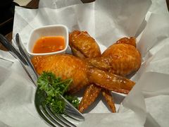 鲜虾胶酿脆皮鸡翅-港丽餐厅(杭大店)