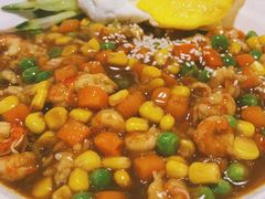 秘制龙虾盖饭-汤去三面