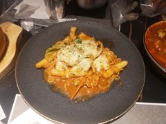 芝士拉面炒年糕-博欧姆新派韩国料理·炸鸡(艾尚店)