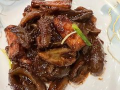 精品葱烧海参-丰泽园饭店