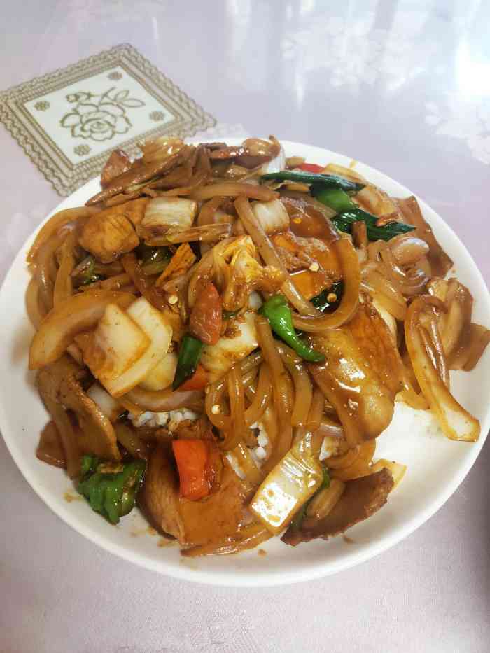 银兴快餐酸烂肉-"白银27年老店,白银唯一一家速八对面酸烂.