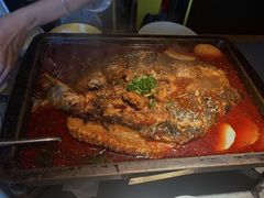 -探鱼·鲜青椒爽麻烤鱼(广州南沙万达广场店)