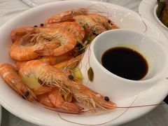 白灼基围虾-碧海银沙海鲜餐厅(恒大海上威尼斯店)