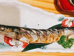 烤秋刀鱼-百万叔