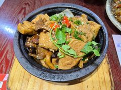 杂菌豆腐煲-超级厨房概念餐厅(奥园广场店)