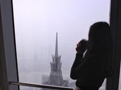 -上海环球金融中心云端足球盛典
