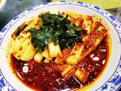 韭香搅团-小李旗花面庄