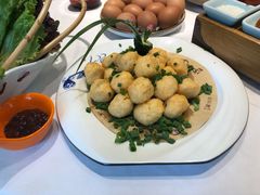 -海派美食·家宴海鲜青岛菜·石锅鲽鱼头(东方城店)