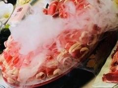 -清真欣思路鲜切涮烤自助火锅