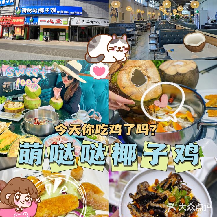 三亚美食!三个椰子一只鸡的最佳组合