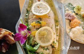 Fresh Orange Spicy and Sour Sea Bass