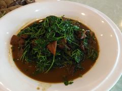 金花菜蚌肉-金典银峰老鹅馆·昆山菜(亭林公园店)
