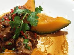 栗子南瓜蒸排骨-德胜轩正宗顺德菜(宝安沙井会展中心店)