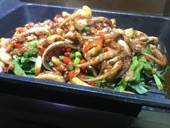 钢盆鱿鱼须-何氏排骨(左家塘店)