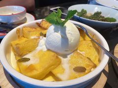 冰淇淋烤布雷-新白鹿餐厅(虹桥南丰城店)